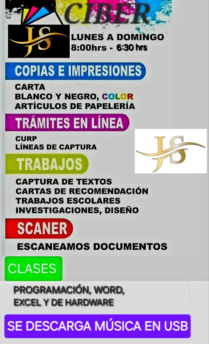 Instalaciones Ciber JS